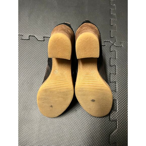 Sundance Suede Leather Brown Ankle‎ Booties Italy Womens Size 38 US 8 - Picture 5 of 8